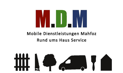 MDM Mahfoz, Umzug, Rund ums Haus, Haustmeisterservise, Transport, Gartenarbeit, Sozialarbeit, Kellerentrümpelung, Malerarbeiten, Sanitärarbeiten, Laminat, Paket,Teppich, Einkaufsservice, Botengänge, Renovierung, Sanierung, Seniorengerechtesarbeiten